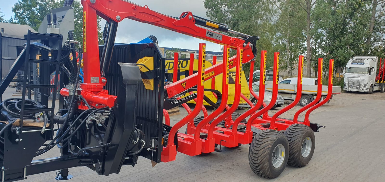 HYDROFAST Przyczepa leśna / Timber trailer / Holzanhänger / Remorque à bois / Remolque para madera - Gozdarska prikolica: slika 4 HYDROFAST Przyczepa leśna / Timber trailer / Holzanhänger / Remorque à bois / Remolque para madera - Gozdarska prikolica: slika 4