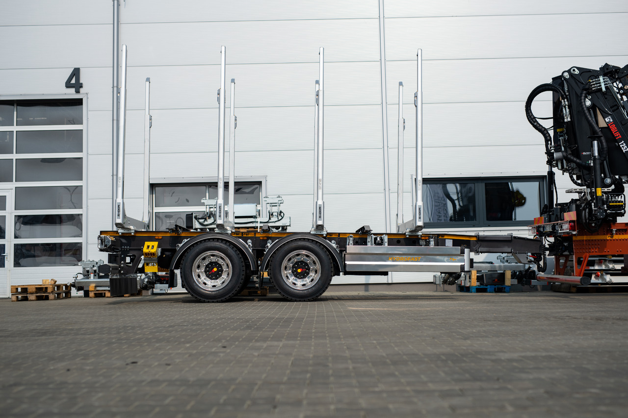 Hydrofast Przyczepa tandem od przewozu drewna na stanie / Timber tandem trailer in stock /Tandem-Anhänger aus Holz/ - Prikolica za prevoz lesa: slika 1 Hydrofast Przyczepa tandem od przewozu drewna na stanie / Timber tandem trailer in stock /Tandem-Anhänger aus Holz/ - Prikolica za prevoz lesa: slika 1