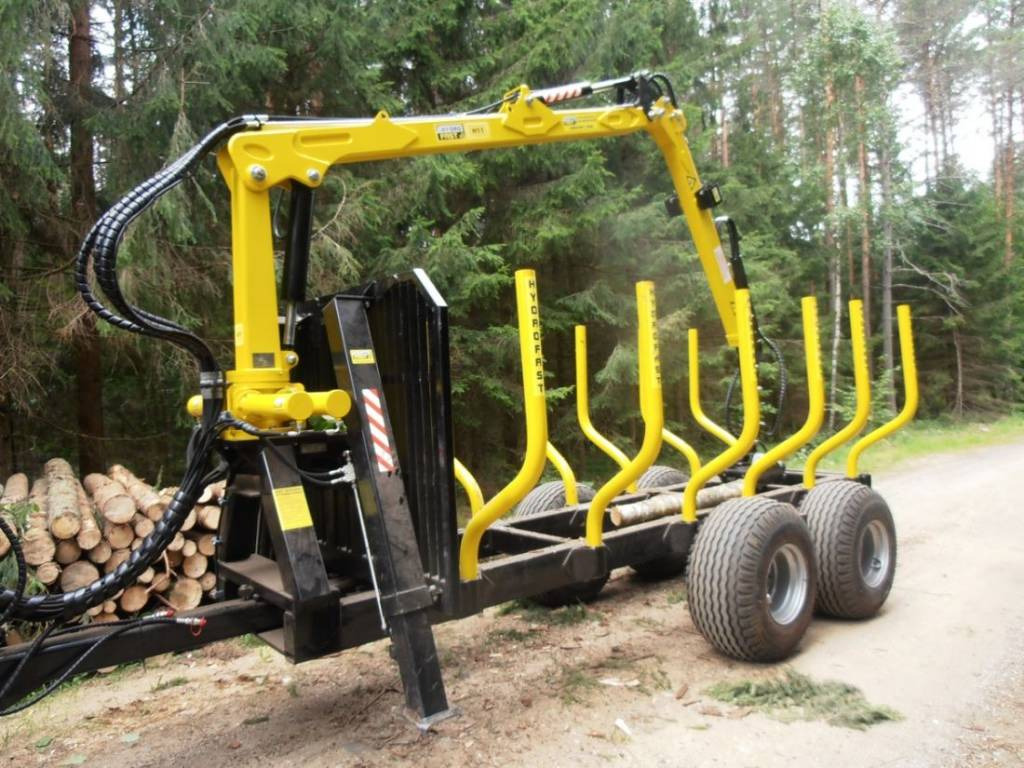 Hydrofast Timber Harvesting Trailer/RÜCKEWAGEN/Przyczepka do zrywki drewna H9 - Gozdarska prikolica: slika 2 Hydrofast Timber Harvesting Trailer/RÜCKEWAGEN/Przyczepka do zrywki drewna H9 - Gozdarska prikolica: slika 2