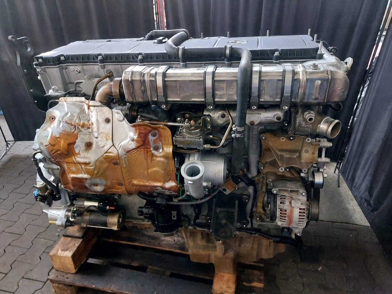 Silnik Mercedes OM 473 mp4 Setra Class Jaguar MTU Holmer ROPA Wirtgen - Motor: slika 1 Silnik Mercedes OM 473 mp4 Setra Class Jaguar MTU Holmer ROPA Wirtgen - Motor: slika 1