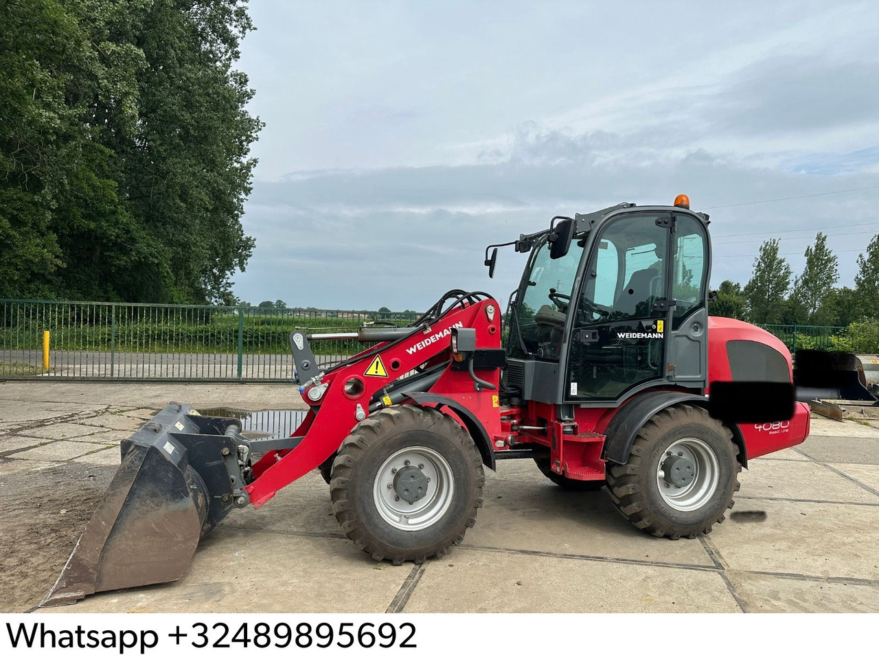 Weidemann 4080 Basic line - Kolesni nakladalec: slika 1 Weidemann 4080 Basic line - Kolesni nakladalec: slika 1