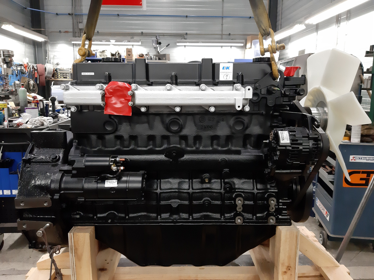 Mitsubishi New engine S6S 70Kw @ 2500 rpm - Motor za Bager: slika 2 Mitsubishi New engine S6S 70Kw @ 2500 rpm - Motor za Bager: slika 2