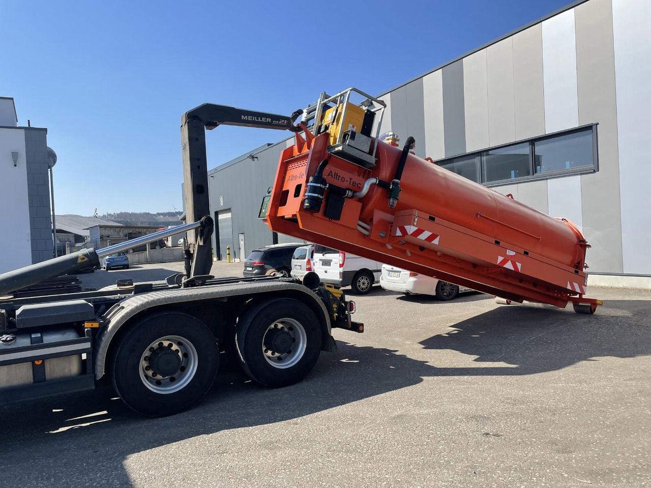 Nov Abrol kontejner S-Vac 10m³ vacuum hook lifting roll-of container 10m³: slika 7