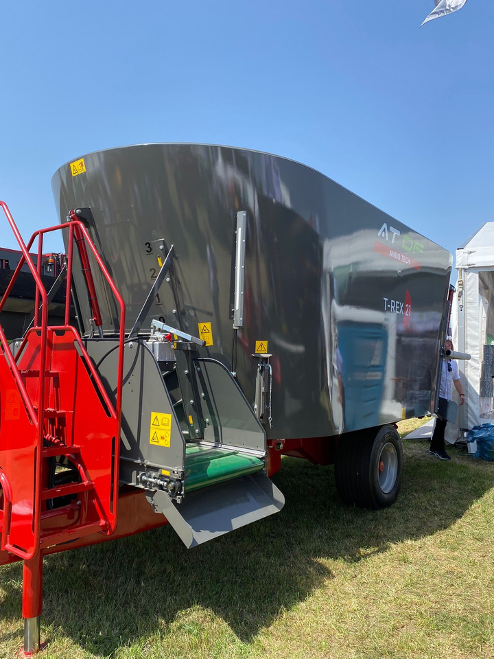 Ando Tech Futtermischwagen / Feed mixer / Melangeuse / Carro di alimentazione / Remolque alimentador / Кормораздатчик / Wóz paszowy T-REX 24 m3 - Mešalnik za krmo: slika 2 Ando Tech Futtermischwagen / Feed mixer / Melangeuse / Carro di alimentazione / Remolque alimentador / Кормораздатчик / Wóz paszowy T-REX 24 m3 - Mešalnik za krmo: slika 2