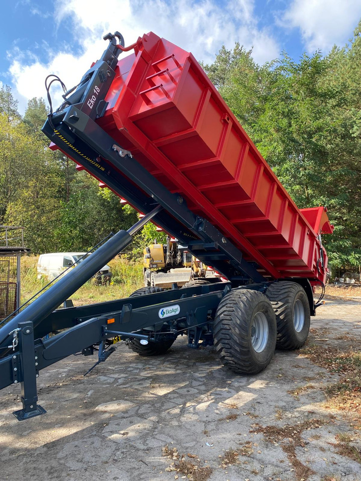 Nov Kmetijska prikolica EkoAgri Hakenliftanhänger / Hooklift trailer / Remorque porte caisson / Remolque con gancho / Rimorchio a gancio /Przyczepa hakowa 18 t: slika 11
