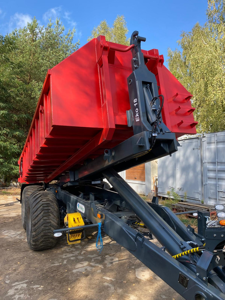 Nov Kmetijska prikolica EkoAgri Hakenliftanhänger / Hooklift trailer / Remorque porte caisson / Remolque con gancho / Rimorchio a gancio /Przyczepa hakowa 18 t: slika 23