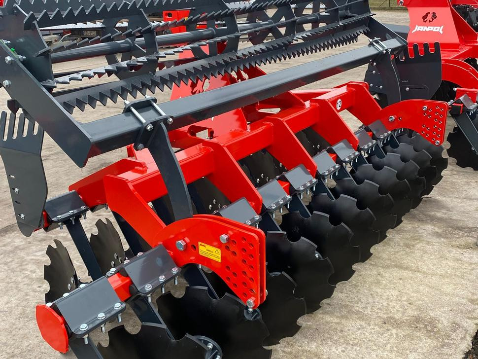 Janpol Scheibenegge / Disc harrow / Déchaumeur à disques / Erpice a dischi / Средняя дисковая борона / Brona talerzowa medium „COMPACT” 3 m - Disk brana: slika 5 Janpol Scheibenegge / Disc harrow / Déchaumeur à disques / Erpice a dischi / Средняя дисковая борона / Brona talerzowa medium „COMPACT” 3 m - Disk brana: slika 5