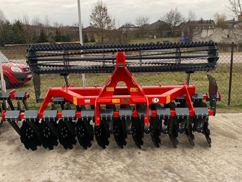 Janpol Scheibenegge / Disc harrow / Déchaumeur à disques / Erpice a dischi / Средняя дисковая борона / Brona talerzowa medium „COMPACT” 3 m - Disk brana: slika 2 Janpol Scheibenegge / Disc harrow / Déchaumeur à disques / Erpice a dischi / Средняя дисковая борона / Brona talerzowa medium „COMPACT” 3 m - Disk brana: slika 2
