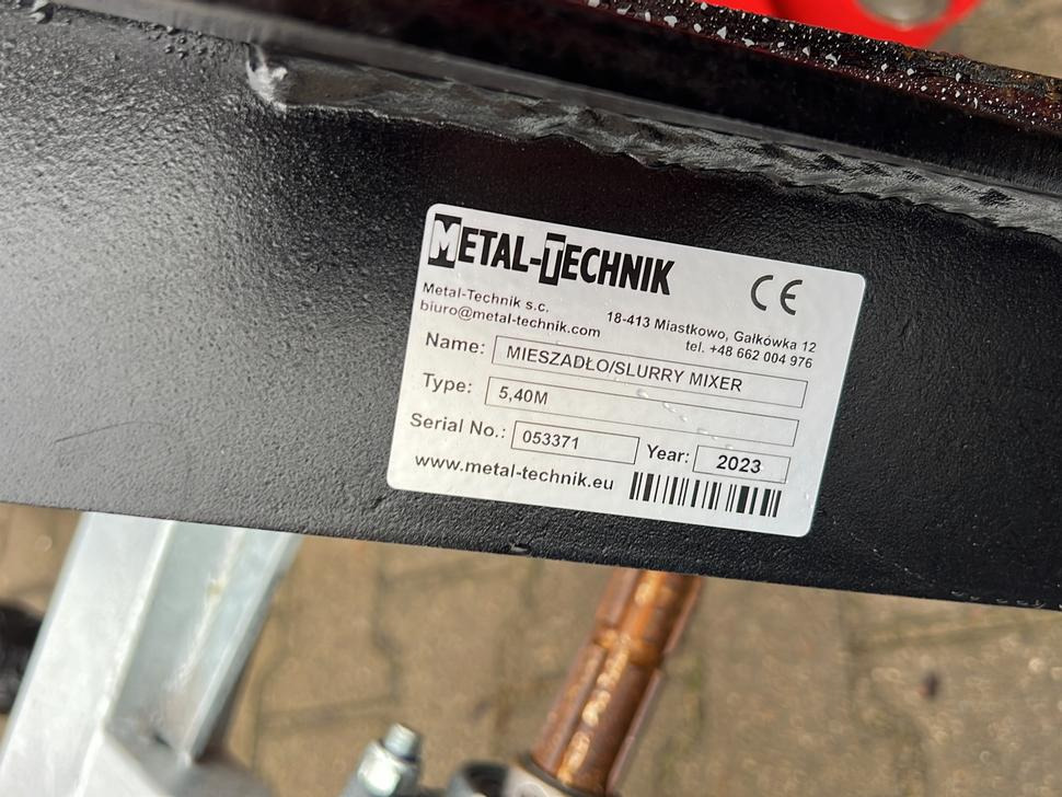 METAL-TECHNIK Güllermixer / Slurry agitator / Agitateur de lisier / Miscelatore / Смеситель жидкого удобрения / Mieszadło do gnojowicy 5,4 m - Oprema za gnojenje: slika 4 METAL-TECHNIK Güllermixer / Slurry agitator / Agitateur de lisier / Miscelatore / Смеситель жидкого удобрения / Mieszadło do gnojowicy 5,4 m - Oprema za gnojenje: slika 4