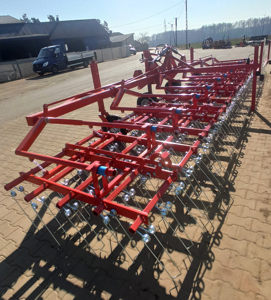 METAL-TECHNIK Hackstriegel / Weeder / Herse étrille / Sarchiatrice / Прополочная машина / Chwastownik 9 m - Česalo: slika 1 METAL-TECHNIK Hackstriegel / Weeder / Herse étrille / Sarchiatrice / Прополочная машина / Chwastownik 9 m - Česalo: slika 1