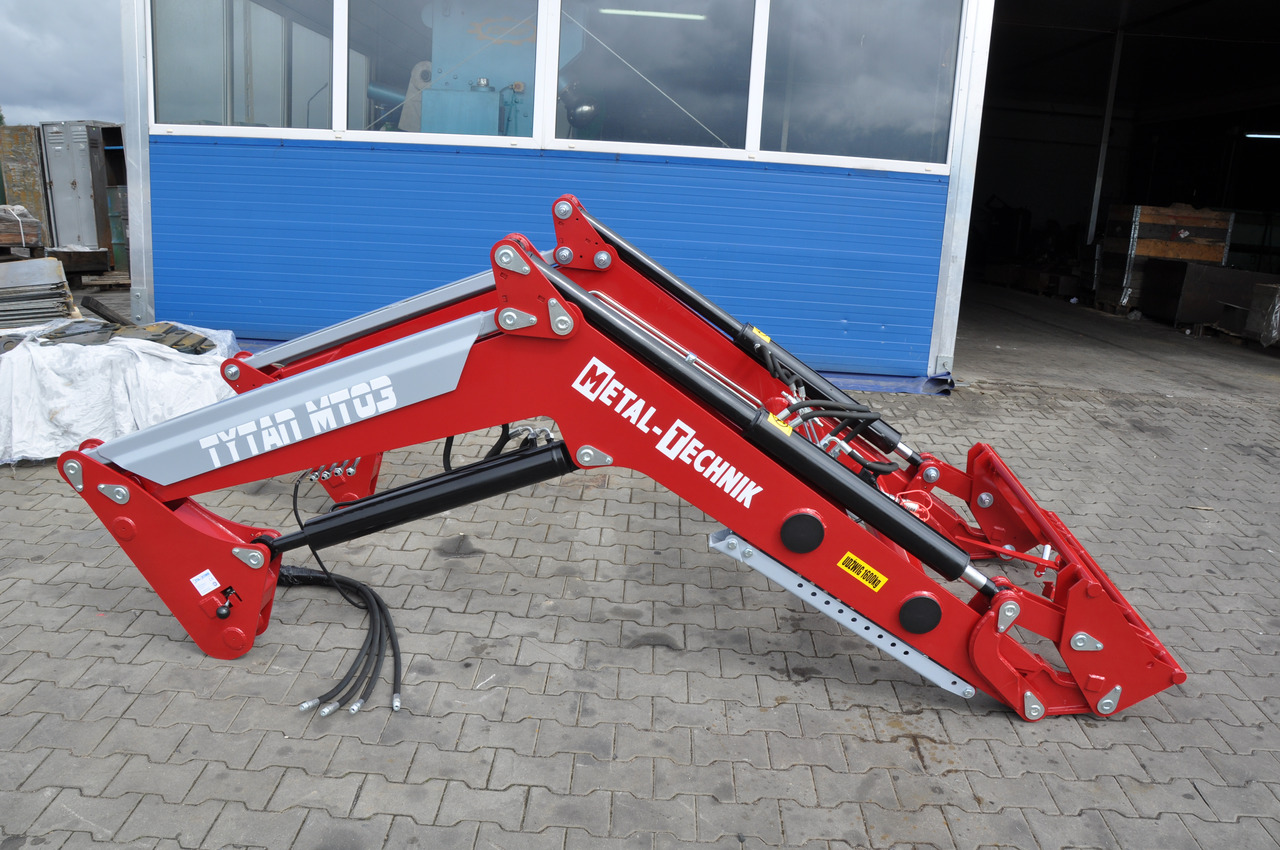 Metal-Technik Frontlader / Front loader / Chargeur frontal / Caricatore frontale / Фронтальный погрузчик / Ładowacz czołowy Tytan MT-03 - Sprednji nakladalnik za traktor za Sprednji nakladalnik za traktor: slika 3 Metal-Technik Frontlader / Front loader / Chargeur frontal / Caricatore frontale / Фронтальный погрузчик / Ładowacz czołowy Tytan MT-03 - Sprednji nakladalnik za traktor za Sprednji nakladalnik za traktor: slika 3