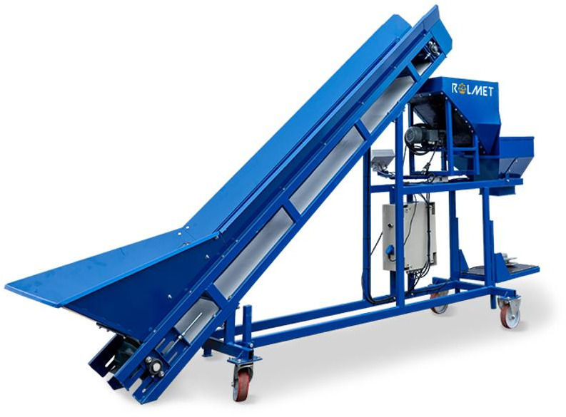 ROLMET Absackwaage / Weighing bagger / Peseuse ensacheuse / Pesatrice / Упаковочная машина с весами / Wagopakowarka WE-1 - Oprema za krompir: slika 4 ROLMET Absackwaage / Weighing bagger / Peseuse ensacheuse / Pesatrice / Упаковочная машина с весами / Wagopakowarka WE-1 - Oprema za krompir: slika 4