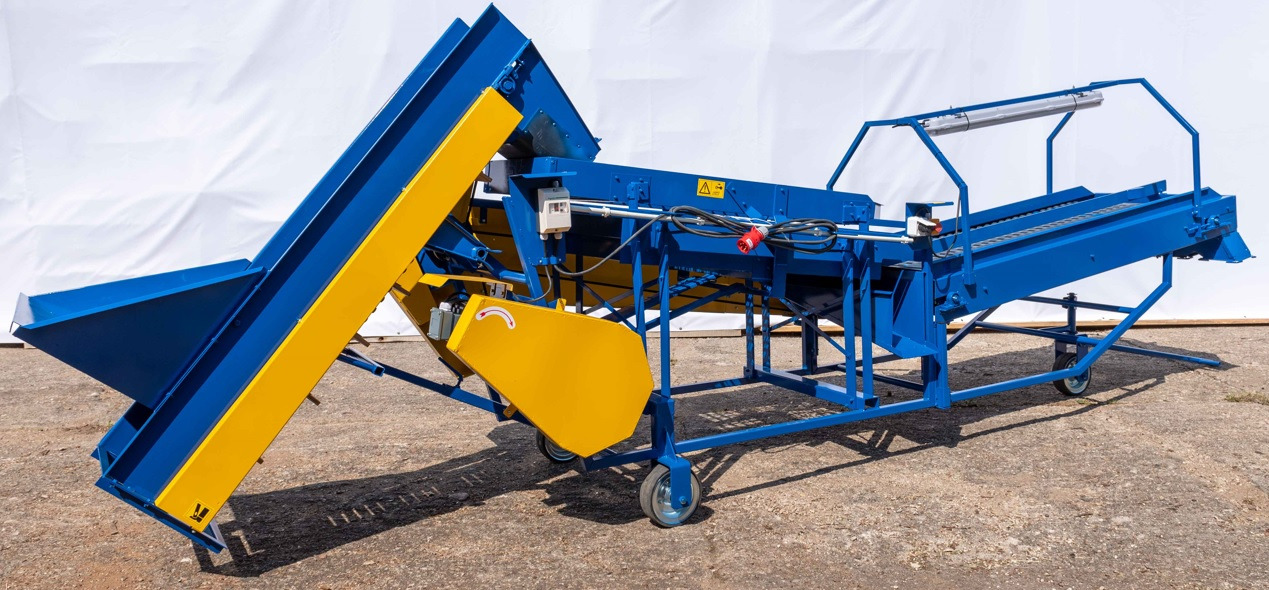 ROLMET Kartoffelsortierer / Potato sorting machine / Trieuse de pomme de terre / Selezionatrice per patate / Clasificador de patatas / Картофелесортировочная машина / Sortownik do ziemniaków M614/2 - Oprema za krompir: slika 1 ROLMET Kartoffelsortierer / Potato sorting machine / Trieuse de pomme de terre / Selezionatrice per patate / Clasificador de patatas / Картофелесортировочная машина / Sortownik do ziemniaków M614/2 - Oprema za krompir: slika 1