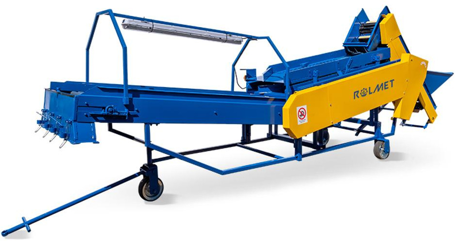 ROLMET Kartoffelsortierer / Potato sorting machine / Trieuse de pomme de terre / Selezionatrice per patate / Clasificador de patatas / Картофелесортировочная машина / Sortownik do ziemniaków M614/2 - Oprema za krompir: slika 3 ROLMET Kartoffelsortierer / Potato sorting machine / Trieuse de pomme de terre / Selezionatrice per patate / Clasificador de patatas / Картофелесортировочная машина / Sortownik do ziemniaków M614/2 - Oprema za krompir: slika 3