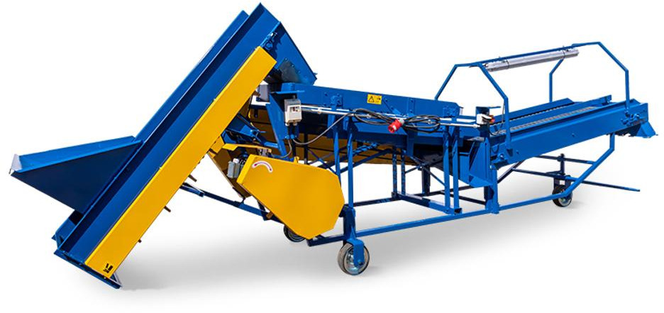 ROLMET Kartoffelsortierer / Potato sorting machine / Trieuse de pomme de terre / Selezionatrice per patate / Clasificador de patatas / Картофелесортировочная машина / Sortownik do ziemniaków M614/2 - Oprema za krompir: slika 2 ROLMET Kartoffelsortierer / Potato sorting machine / Trieuse de pomme de terre / Selezionatrice per patate / Clasificador de patatas / Картофелесортировочная машина / Sortownik do ziemniaków M614/2 - Oprema za krompir: slika 2