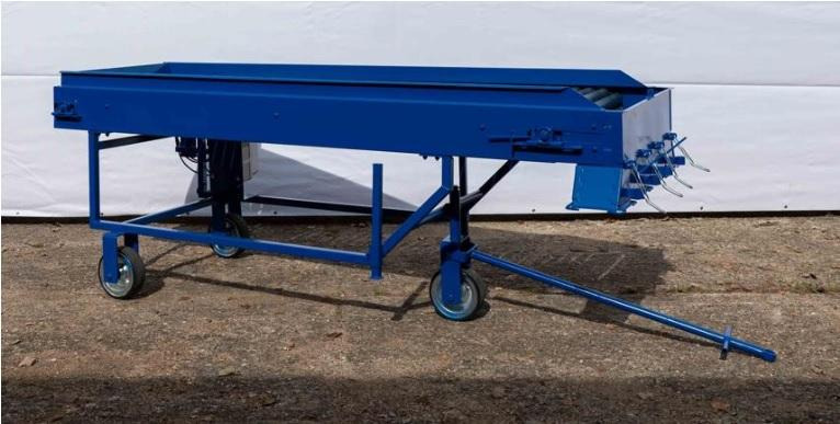 ROLMET Rollenverlesetisch / Sorting table / Table de tri / Tavolo selettivo / Сортировочный стол / Stół przebierczy SP 1 - Oprema za krompir: slika 3 ROLMET Rollenverlesetisch / Sorting table / Table de tri / Tavolo selettivo / Сортировочный стол / Stół przebierczy SP 1 - Oprema za krompir: slika 3