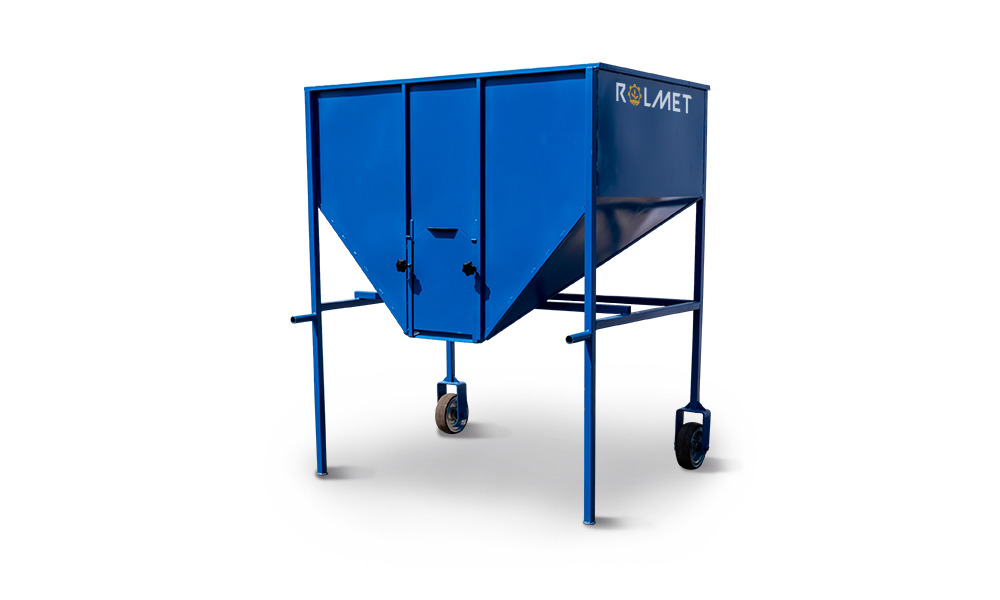 ROLMET Vorratstrichter / Hopper / Trémie / Cesto di carico / Tolva de rodillos / Принимающая корзина / Kosz zasypowy - Oprema za krompir: slika 1 ROLMET Vorratstrichter / Hopper / Trémie / Cesto di carico / Tolva de rodillos / Принимающая корзина / Kosz zasypowy - Oprema za krompir: slika 1