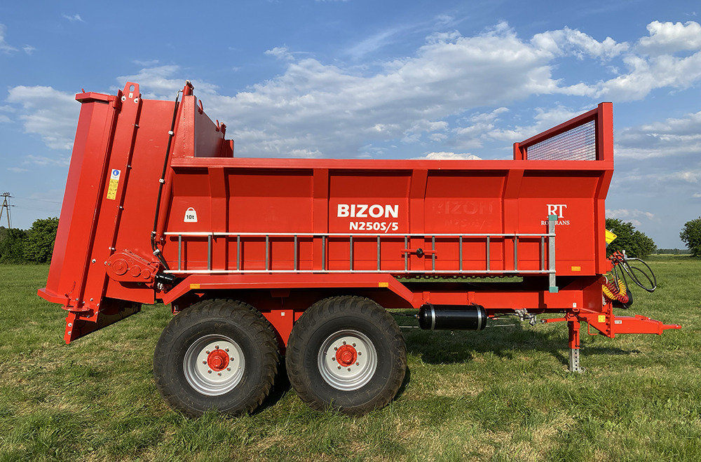 Roltrans Miststreuer / Manure spreader / Epandeur à fumier / Spandiletame / Разбрасыватель органических удобрений / Rozrzutnik obornika N250S/5 10 t - Trosilnik gnoja: slika 3 Roltrans Miststreuer / Manure spreader / Epandeur à fumier / Spandiletame / Разбрасыватель органических удобрений / Rozrzutnik obornika N250S/5 10 t - Trosilnik gnoja: slika 3