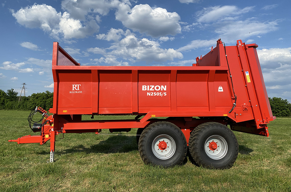 Roltrans Miststreuer / Manure spreader / Epandeur à fumier / Spandiletame / Разбрасыватель органических удобрений / Rozrzutnik obornika N250S/5 10 t - Trosilnik gnoja: slika 2 Roltrans Miststreuer / Manure spreader / Epandeur à fumier / Spandiletame / Разбрасыватель органических удобрений / Rozrzutnik obornika N250S/5 10 t - Trosilnik gnoja: slika 2