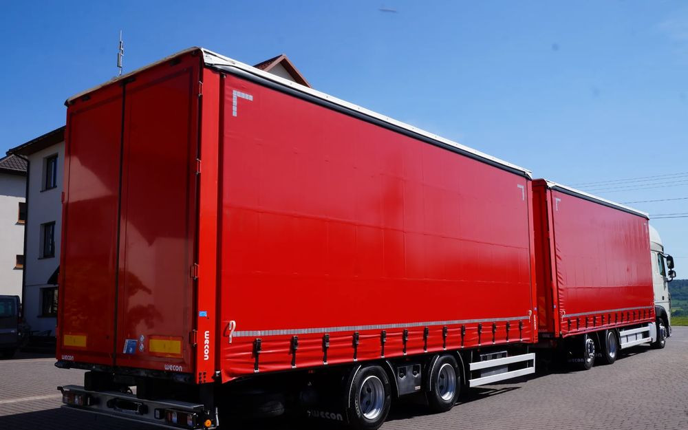 DAF XF 480 EURO 6 ZESTAW TANDEM PRZEJAZDOWY 120 M3 7,8 M + 7,8 M WECON - Tovornjak s ponjavo: slika 4 DAF XF 480 EURO 6 ZESTAW TANDEM PRZEJAZDOWY 120 M3 7,8 M + 7,8 M WECON - Tovornjak s ponjavo: slika 4