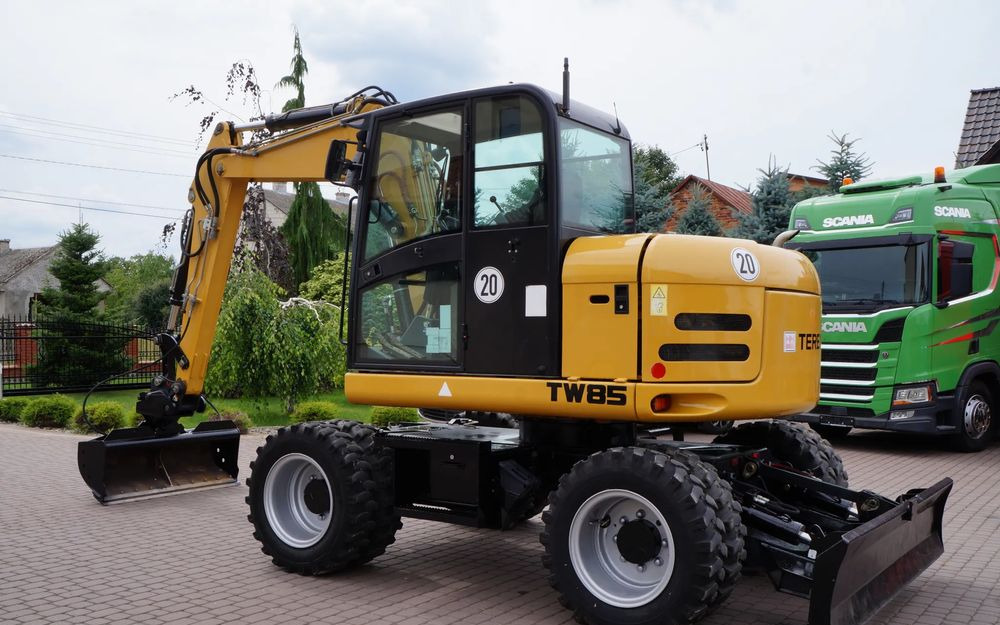 Terex TW 85 Koparka kołowa Sprowadzona silnik DEUTZ Stan Wzorowy - Bager na kolesih: slika 1 Terex TW 85 Koparka kołowa Sprowadzona silnik DEUTZ Stan Wzorowy - Bager na kolesih: slika 1