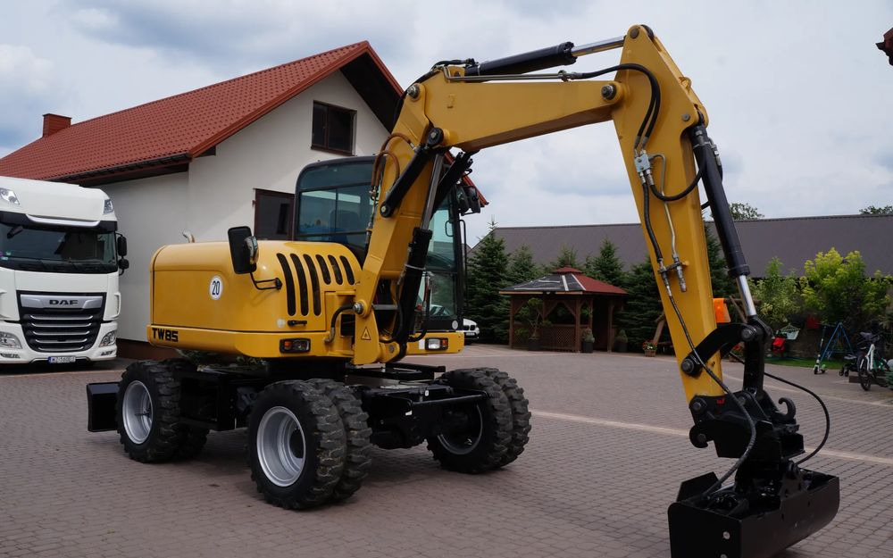 Terex TW 85 Koparka kołowa Sprowadzona silnik DEUTZ Stan Wzorowy - Bager na kolesih: slika 4 Terex TW 85 Koparka kołowa Sprowadzona silnik DEUTZ Stan Wzorowy - Bager na kolesih: slika 4