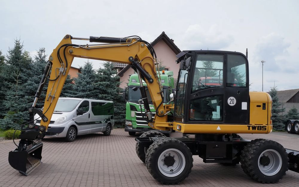 Terex TW 85 Koparka kołowa Sprowadzona silnik DEUTZ Stan Wzorowy - Bager na kolesih: slika 2 Terex TW 85 Koparka kołowa Sprowadzona silnik DEUTZ Stan Wzorowy - Bager na kolesih: slika 2