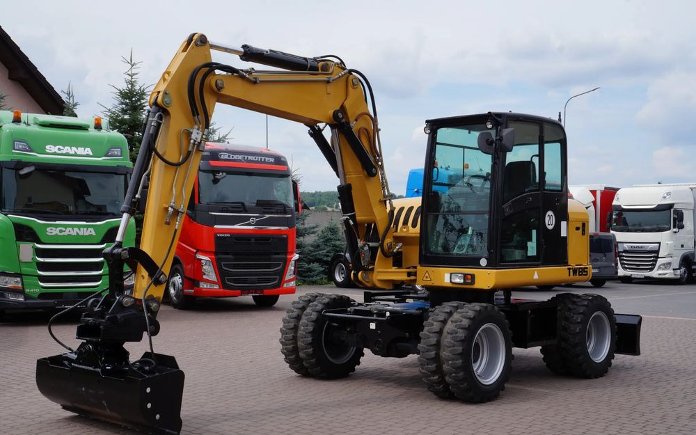 Terex TW 85 Koparka kołowa Sprowadzona silnik DEUTZ Stan Wzorowy - Bager na kolesih: slika 3 Terex TW 85 Koparka kołowa Sprowadzona silnik DEUTZ Stan Wzorowy - Bager na kolesih: slika 3