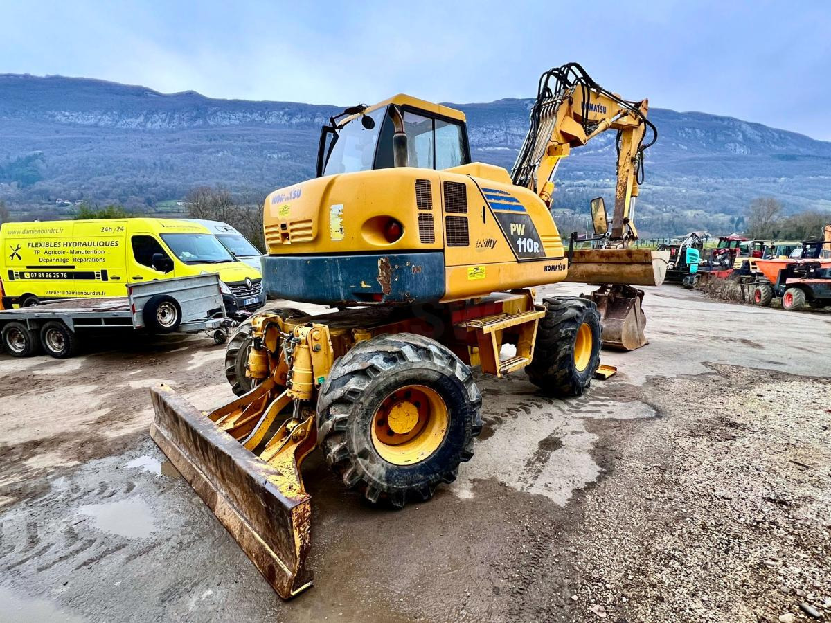 Komatsu PW110R-1 PELLE A PNEUS 12T - Bager na kolesih: slika 5 Komatsu PW110R-1 PELLE A PNEUS 12T - Bager na kolesih: slika 5