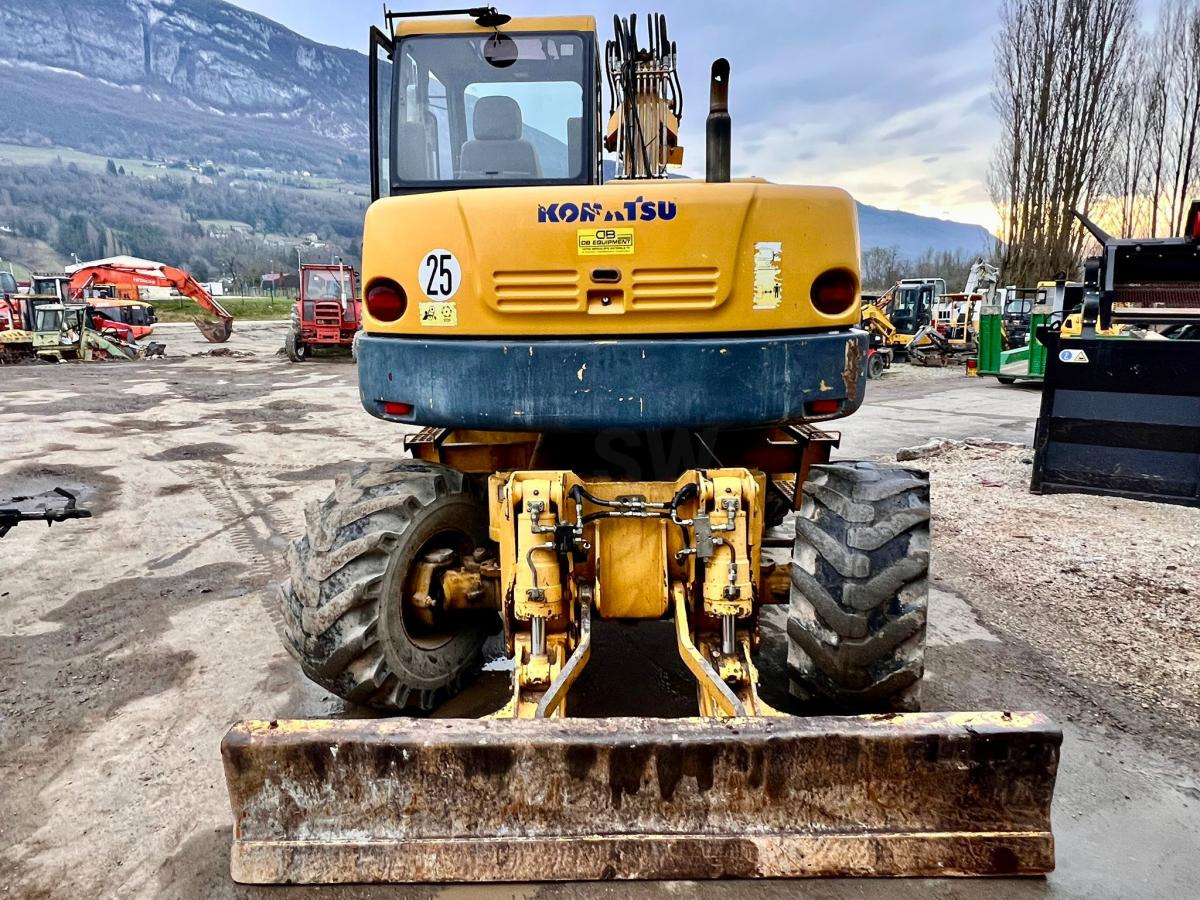 Komatsu PW110R-1 PELLE A PNEUS 12T - Bager na kolesih: slika 4 Komatsu PW110R-1 PELLE A PNEUS 12T - Bager na kolesih: slika 4