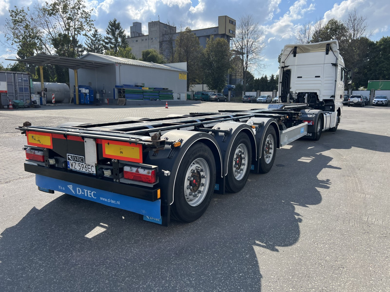 D-TEC Portmaster VCC-01 - Kontejnerska polprikolica/ Polprikolica z zamenljivim tovoriščem: slika 3 D-TEC Portmaster VCC-01 - Kontejnerska polprikolica/ Polprikolica z zamenljivim tovoriščem: slika 3