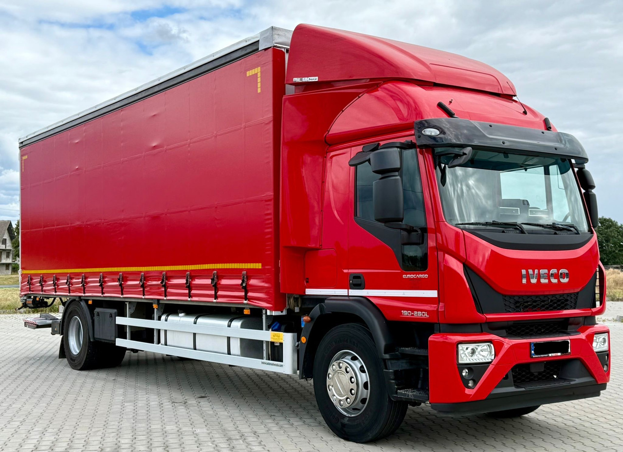 IVECO EUROCARGO 180-280 / FIRANKA / WINDA / 20 PALET / 80 TYŚ KM / 2023 ROK / 9 223 KG ŁADOWNOŚ - Tovornjak s ponjavo: slika 1 IVECO EUROCARGO 180-280 / FIRANKA / WINDA / 20 PALET / 80 TYŚ KM / 2023 ROK / 9 223 KG ŁADOWNOŚ - Tovornjak s ponjavo: slika 1