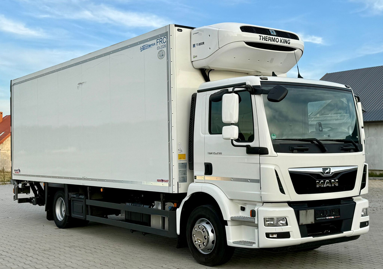 MAN TGM 15.290 / CHŁODNIA / WINDA / SCHMITZ / 18 PALET / AUTOMAT / NISKI PRZEBIEG / 2020 ROK / EURO 6 - Tovornjak hladilnik: slika 1 MAN TGM 15.290 / CHŁODNIA / WINDA / SCHMITZ / 18 PALET / AUTOMAT / NISKI PRZEBIEG / 2020 ROK / EURO 6 - Tovornjak hladilnik: slika 1