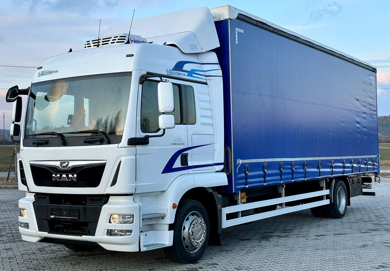MAN TGM 15.290 / FIRANKA / 20 EUROPALET / AUTOMAT / SYPIALKA / DMC 16 T / 8 400 KG ŁADOWNOŚĆ - Tovornjak s ponjavo: slika 2 MAN TGM 15.290 / FIRANKA / 20 EUROPALET / AUTOMAT / SYPIALKA / DMC 16 T / 8 400 KG ŁADOWNOŚĆ - Tovornjak s ponjavo: slika 2