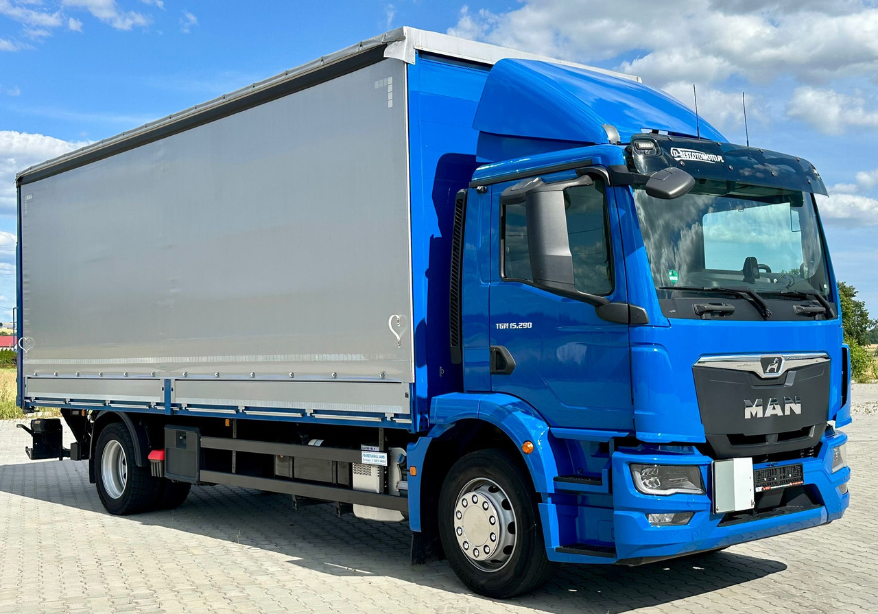 MAN TGM 15.290 / FIRANKA / WINDA / AUTOMAT / 2021 ROK / 18 EUROPALET / 15 T DMC - Tovornjak s ponjavo: slika 1 MAN TGM 15.290 / FIRANKA / WINDA / AUTOMAT / 2021 ROK / 18 EUROPALET / 15 T DMC - Tovornjak s ponjavo: slika 1