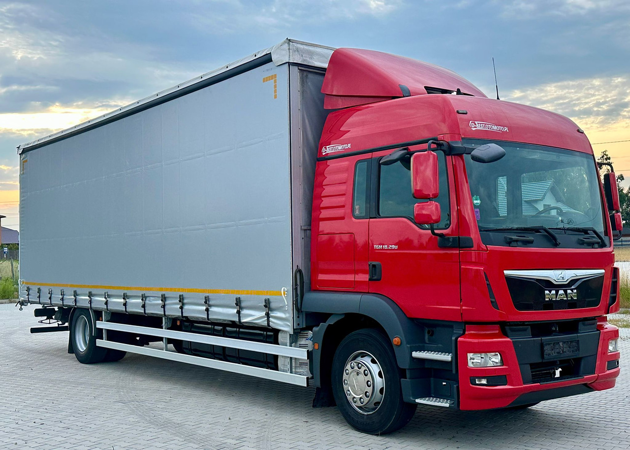 MAN TGM 18.290 / FIRANKA / 22 PALETY / AUTOMAT / EURO 6 / SYPIALKA / ŁADOWNOŚĆ 9 700 - Tovornjak s ponjavo: slika 1 MAN TGM 18.290 / FIRANKA / 22 PALETY / AUTOMAT / EURO 6 / SYPIALKA / ŁADOWNOŚĆ 9 700 - Tovornjak s ponjavo: slika 1