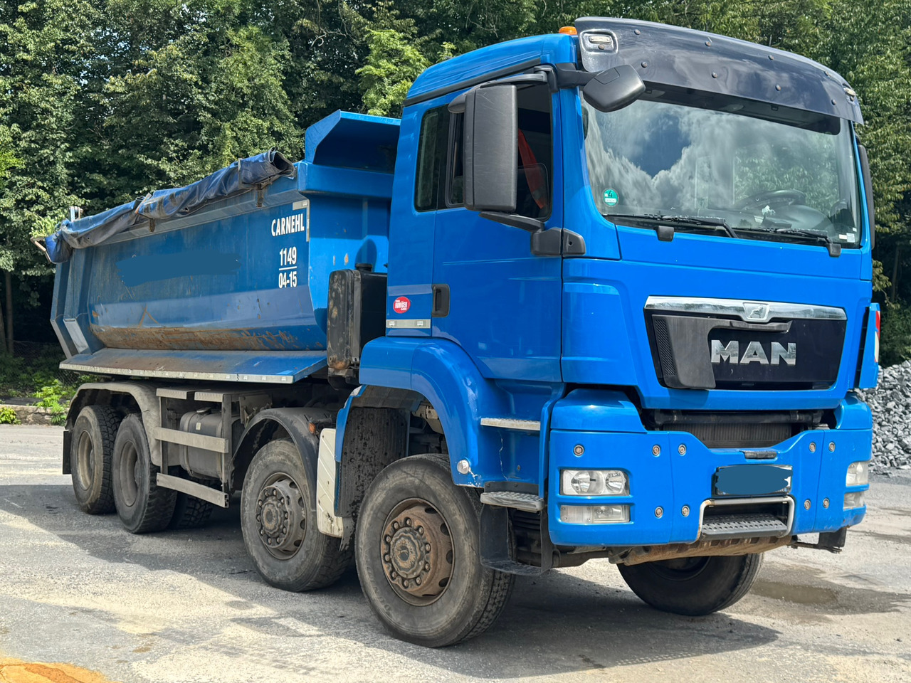 MAN TGS 35.440 / WYWROTKA / 8X8 / TYLNOZSYPOWA / 220 TYS KM / 2015 / E5 - Tovornjak prekucnik: slika 1 MAN TGS 35.440 / WYWROTKA / 8X8 / TYLNOZSYPOWA / 220 TYS KM / 2015 / E5 - Tovornjak prekucnik: slika 1
