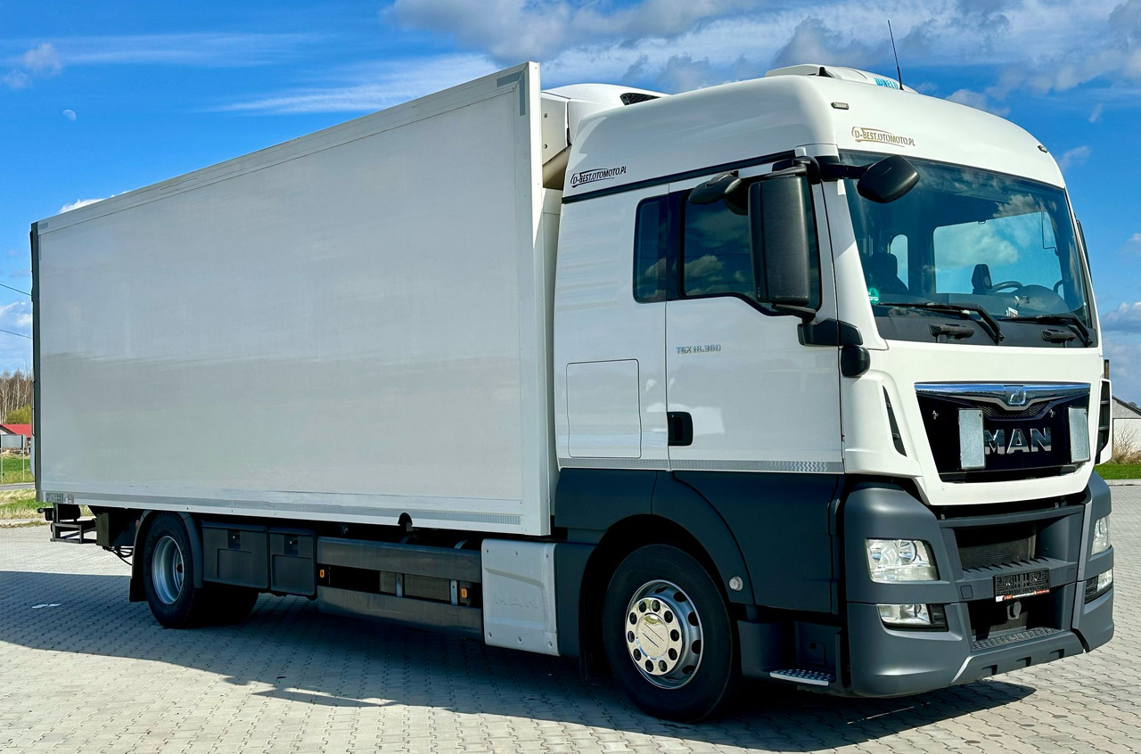MAN TGX 18.360 / CHŁODNIA / WINDA / AUTOMAT / 19 EUROPALET / THERMO KING / SYPIALKA / SPROWADZONY - Tovornjak hladilnik: slika 1 MAN TGX 18.360 / CHŁODNIA / WINDA / AUTOMAT / 19 EUROPALET / THERMO KING / SYPIALKA / SPROWADZONY - Tovornjak hladilnik: slika 1