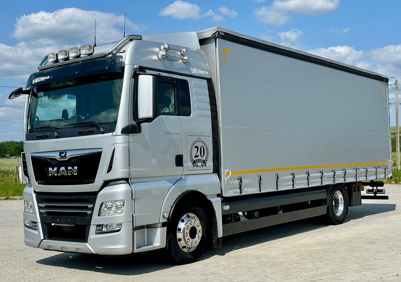 MAN TGX 18.460 / FIRANKA / 20 EUROPALET / ALUSY / SKÓRY / 260 TYS KM / 2019 ROK / Z NIEMIEC - Tovornjak s ponjavo: slika 2 MAN TGX 18.460 / FIRANKA / 20 EUROPALET / ALUSY / SKÓRY / 260 TYS KM / 2019 ROK / Z NIEMIEC - Tovornjak s ponjavo: slika 2