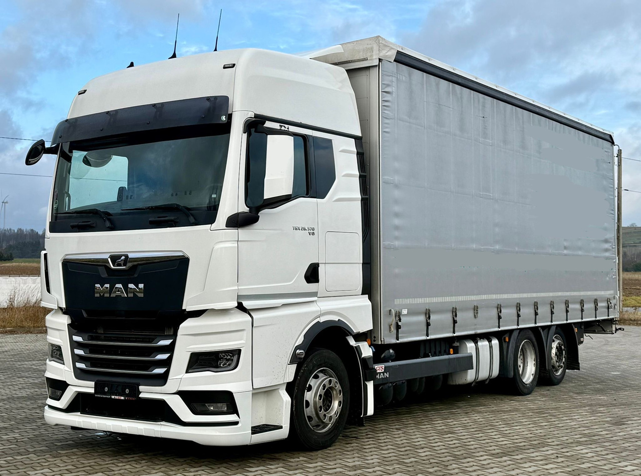 MAN TGX 26.470 / FIRANKA / 19 EUROPALET / XXL / NISKI PRZEBIEG / NOWY MODEL / 6X2 - Tovornjak s ponjavo: slika 2 MAN TGX 26.470 / FIRANKA / 19 EUROPALET / XXL / NISKI PRZEBIEG / NOWY MODEL / 6X2 - Tovornjak s ponjavo: slika 2