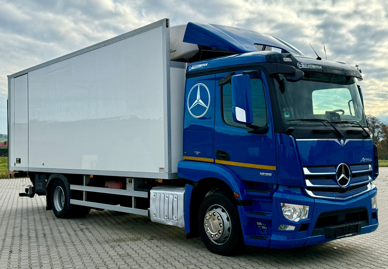 MERCEDES-BENZ ACTROS 1836 / CHŁODNIA / WINDA / 18 PALET / SILNIK 10677 cm3 / CARRIER / SYPIALKA / AUTOMAT / 2018 ROK - Tovornjak hladilnik: slika 1 MERCEDES-BENZ ACTROS 1836 / CHŁODNIA / WINDA / 18 PALET / SILNIK 10677 cm3 / CARRIER / SYPIALKA / AUTOMAT / 2018 ROK - Tovornjak hladilnik: slika 1