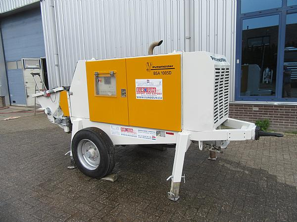 2013 PUTZMEISTER BSA 1005 D - concrete pump - Stacionarna betonska črpalka: slika 1 2013 PUTZMEISTER BSA 1005 D - concrete pump - Stacionarna betonska črpalka: slika 1
