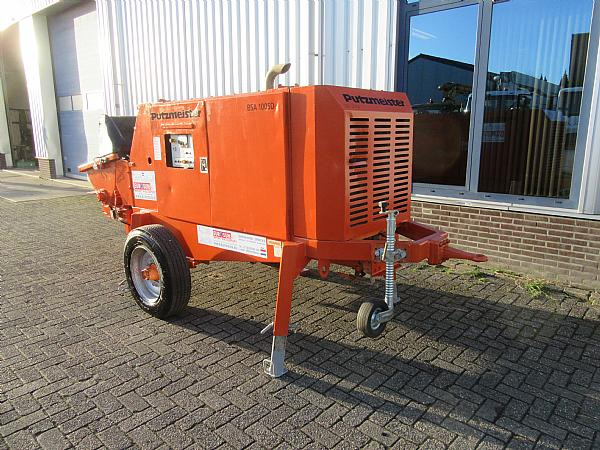 2014 PUTZMEISTER BSA 1005 DC concrete pump - Stacionarna betonska črpalka: slika 3 2014 PUTZMEISTER BSA 1005 DC concrete pump - Stacionarna betonska črpalka: slika 3