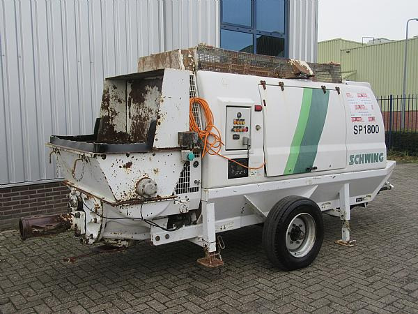 2015 SCHWING SP 1800 D 129KW - Stacionarna betonska črpalka: slika 2 2015 SCHWING SP 1800 D 129KW - Stacionarna betonska črpalka: slika 2