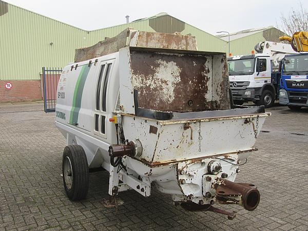 2015 SP 1800 D4 125 KW trailer static pump - Stacionarna betonska črpalka: slika 4 2015 SP 1800 D4 125 KW trailer static pump - Stacionarna betonska črpalka: slika 4