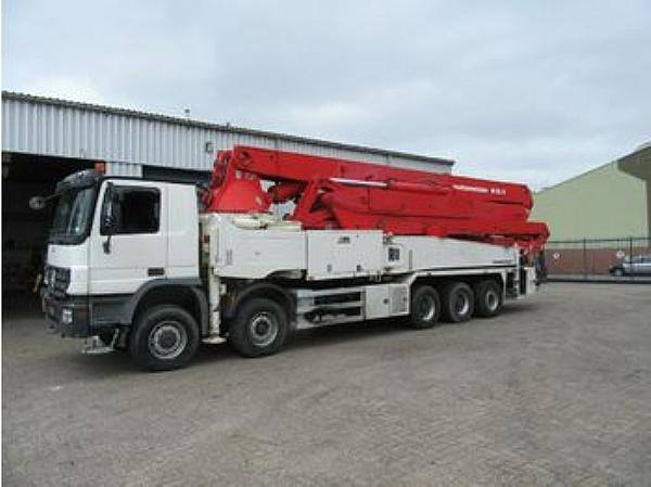 PUTZMEISTER M52/5 MB/ACTROS - Črpalka za beton: slika 1 PUTZMEISTER M52/5 MB/ACTROS - Črpalka za beton: slika 1