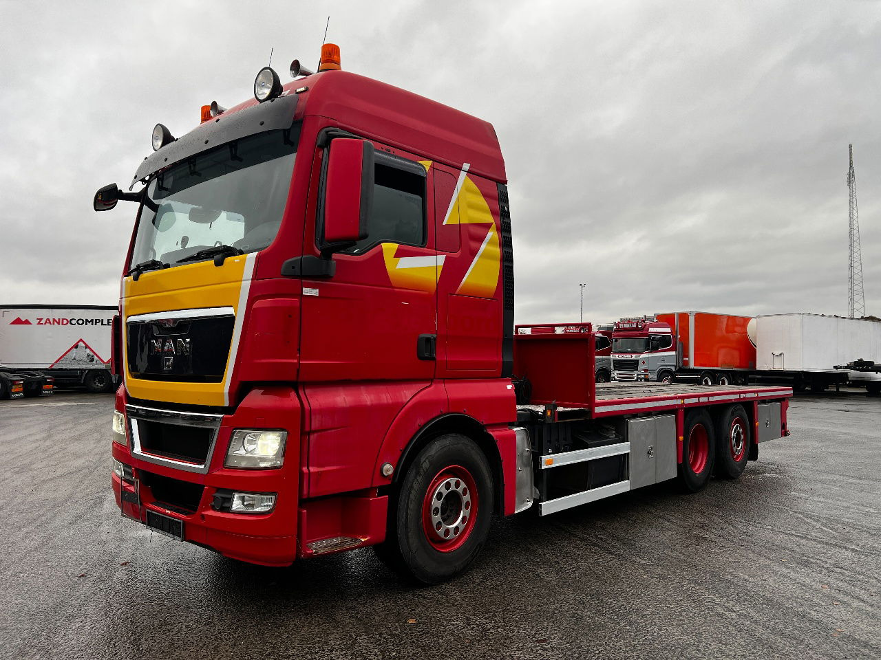 MAN TGX 26.480 XLX 6x2, Retarder, Full air susp - Tovornjak s kesonom: slika 1 MAN TGX 26.480 XLX 6x2, Retarder, Full air susp - Tovornjak s kesonom: slika 1