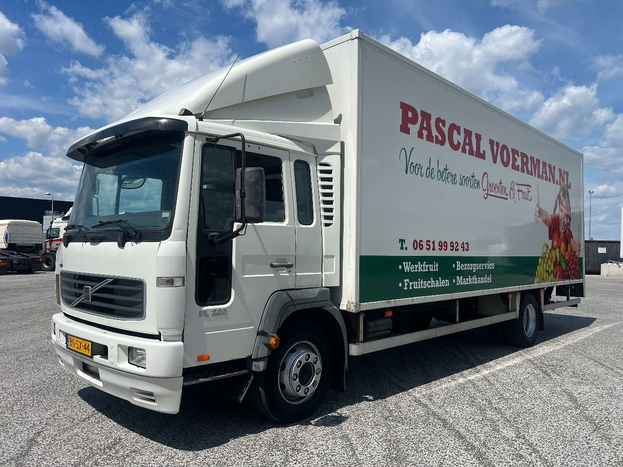 Volvo FL 612 220PK, Euro 3 - Tovornjak zabojnik: slika 1 Volvo FL 612 220PK, Euro 3 - Tovornjak zabojnik: slika 1