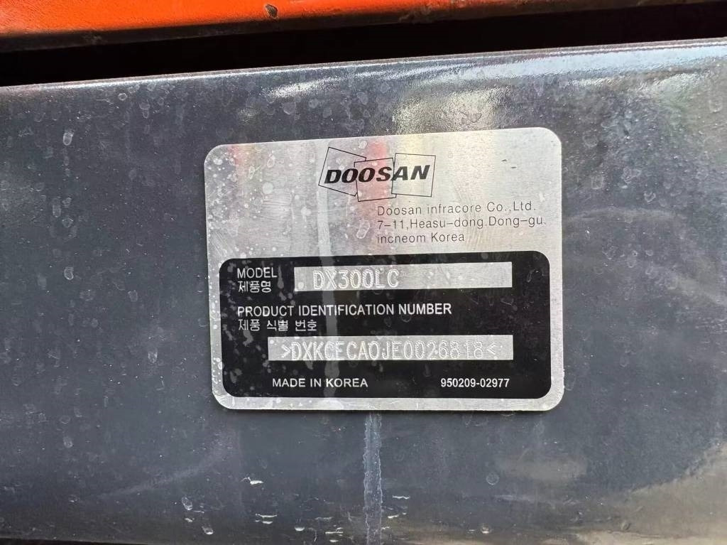 Doosan DX 300 LC - Bager goseničar: slika 5 Doosan DX 300 LC - Bager goseničar: slika 5