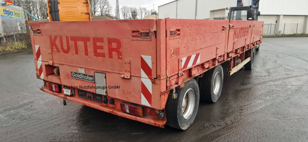 Nizko noseča prikolica za transport težkih strojev Goldhofer TP-L3-24/80 Bordwände, verbreiterbar, Zustand 3-4: slika 10
